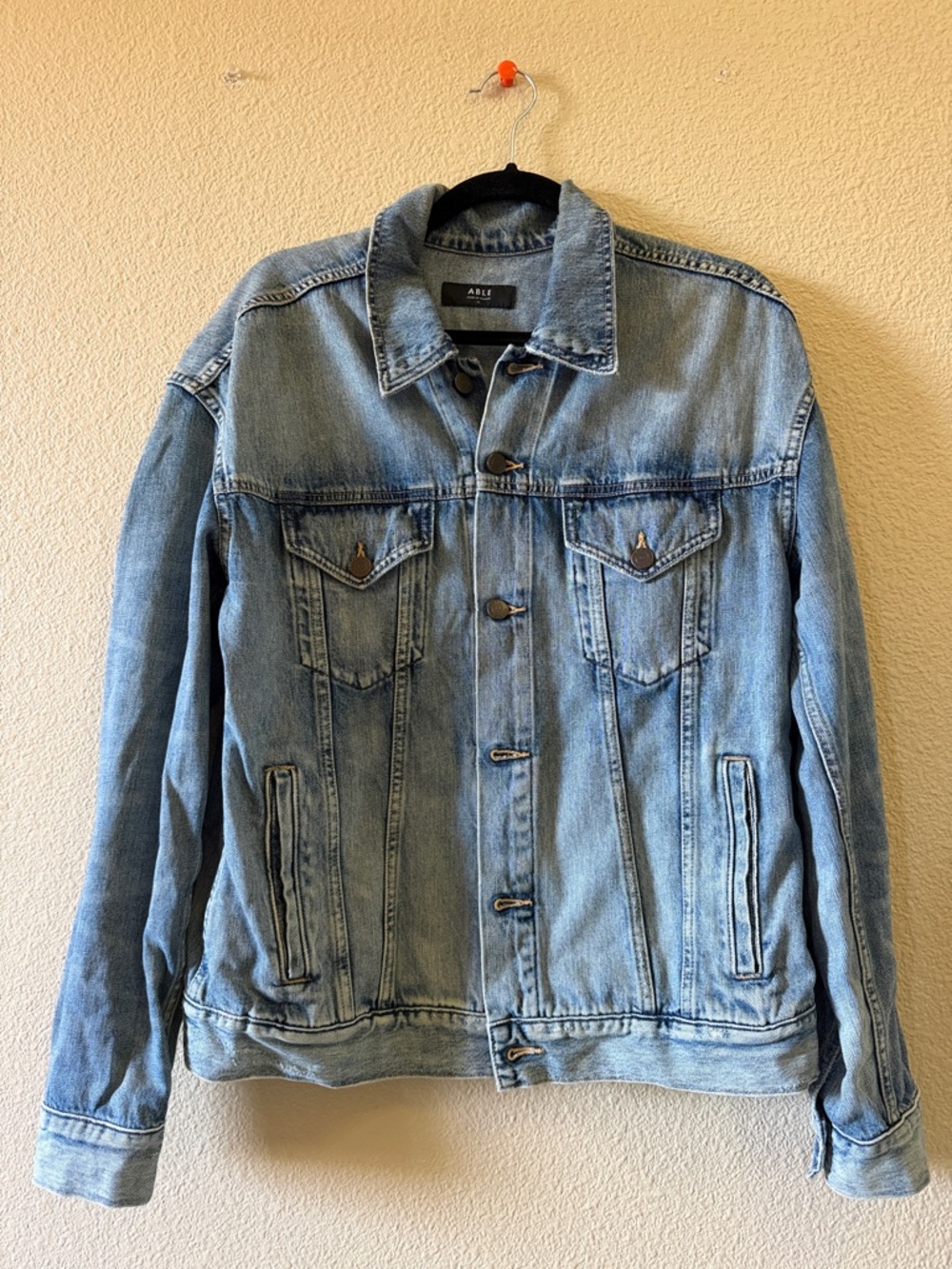 Able Light Blue Denim Jean Jacket